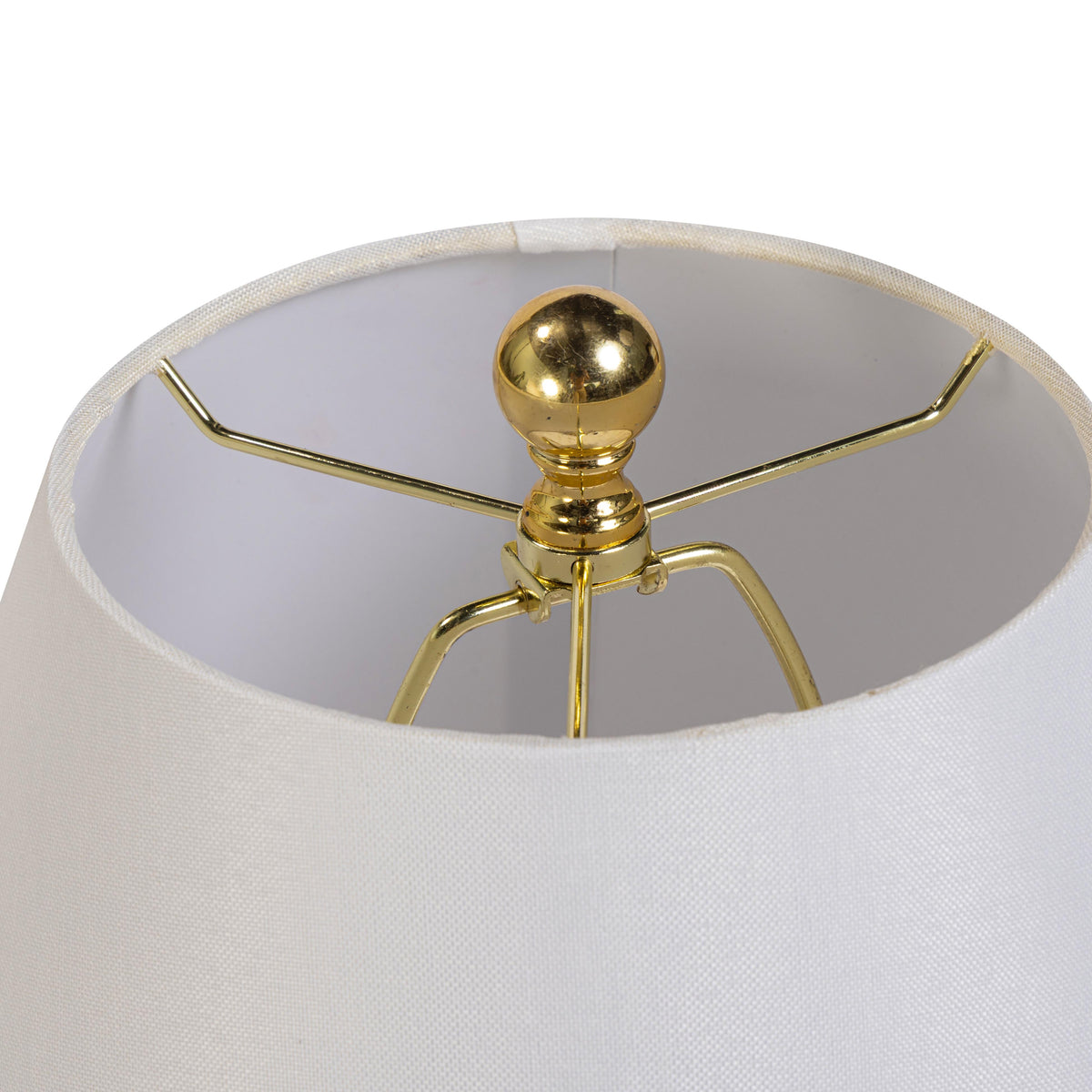 Sardine White & Blue Ceramic Table Lamp - View 5