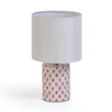 Merlot White Capiz Shell Table Lamp - View 4