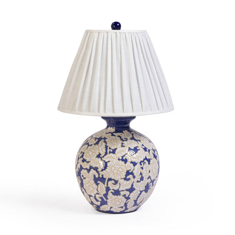 Diana Blue & White Table Lamp - View 1