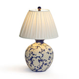 Diana Blue & White Table Lamp - View 3