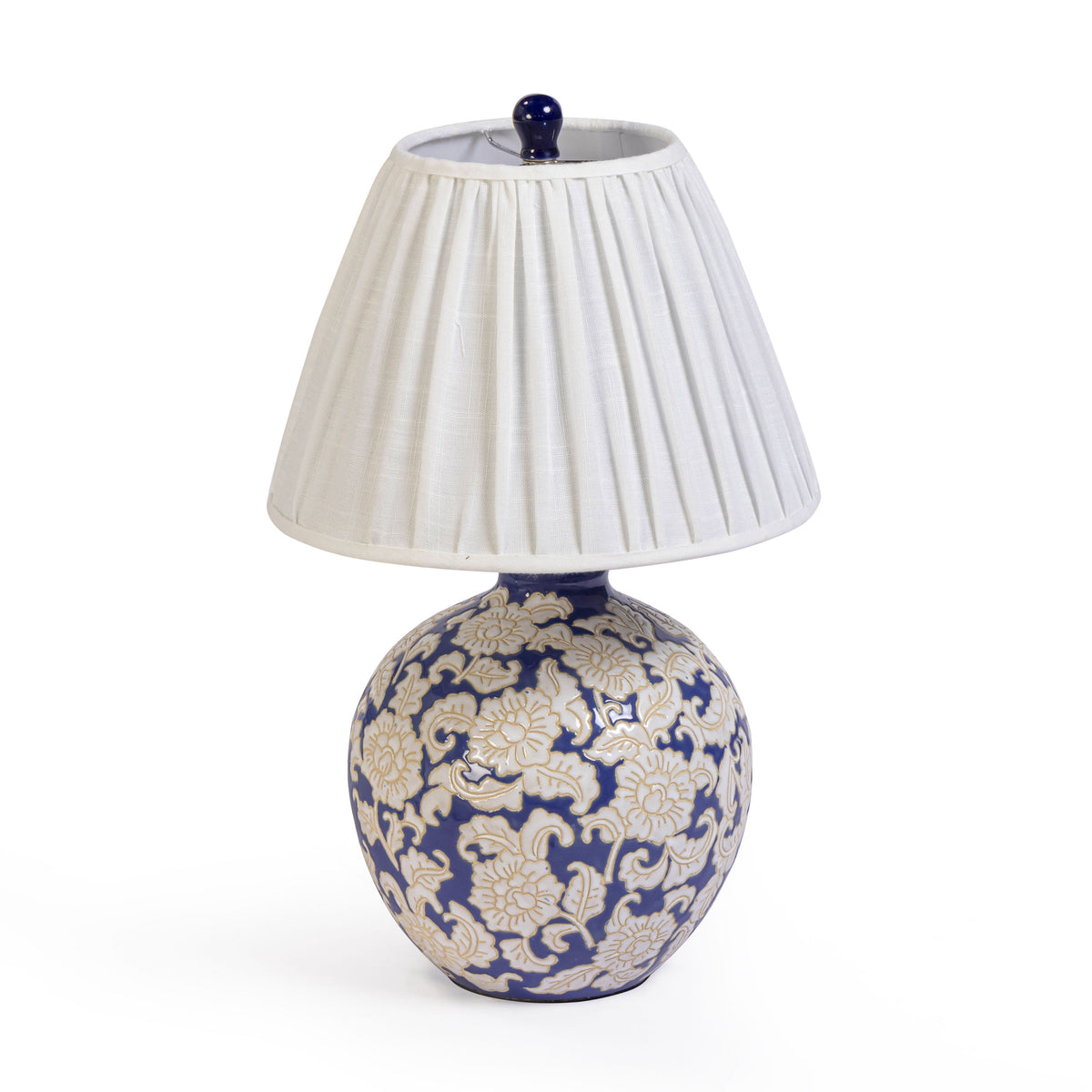 Diana Blue & White Table Lamp - View 4