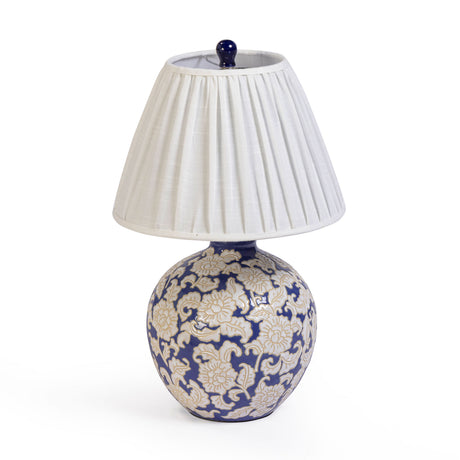 Diana Blue & White Table Lamp - View 4