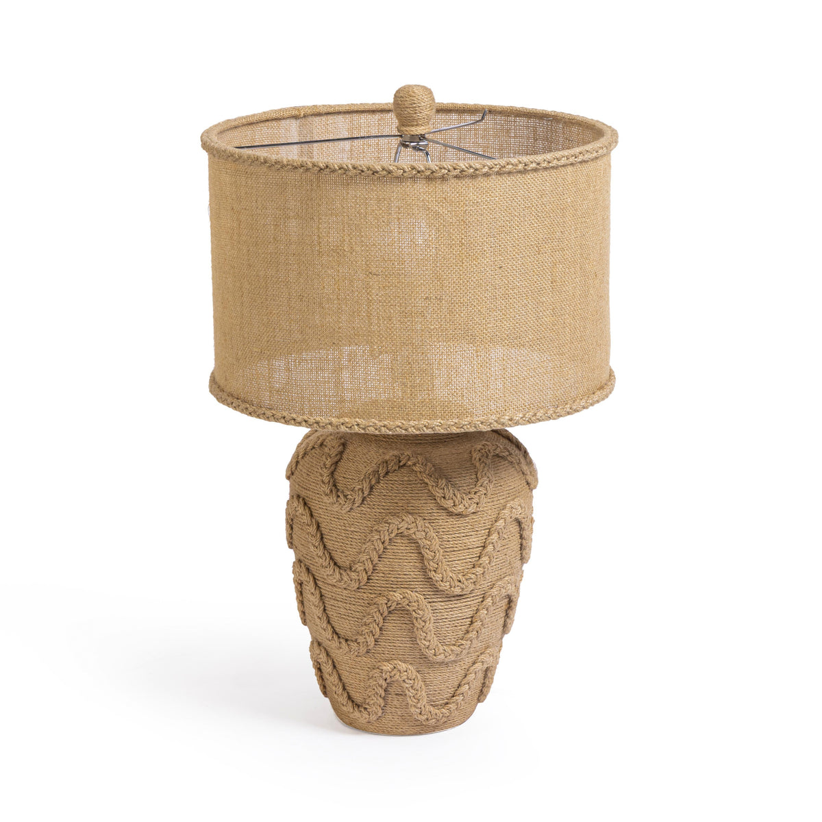 Baha Natural Bamboo Jute Table Lamp - View 4