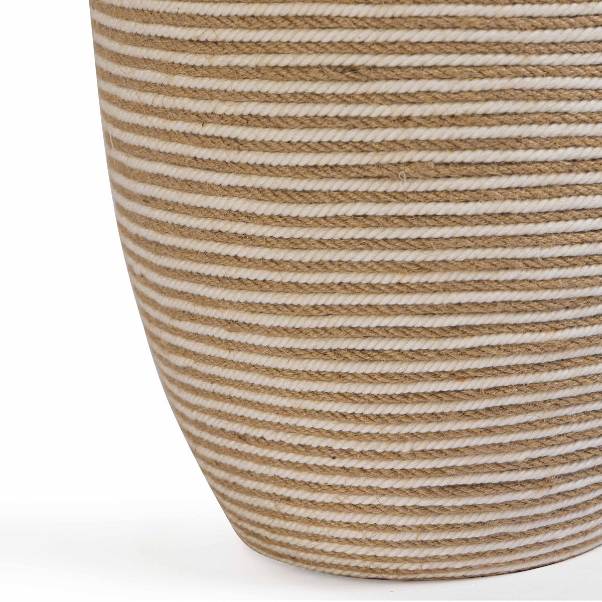 Tanga Natural Jute and Cotton Table Lamp - View 4