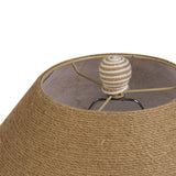 Tanga Natural Jute and Cotton Table Lamp - View 5