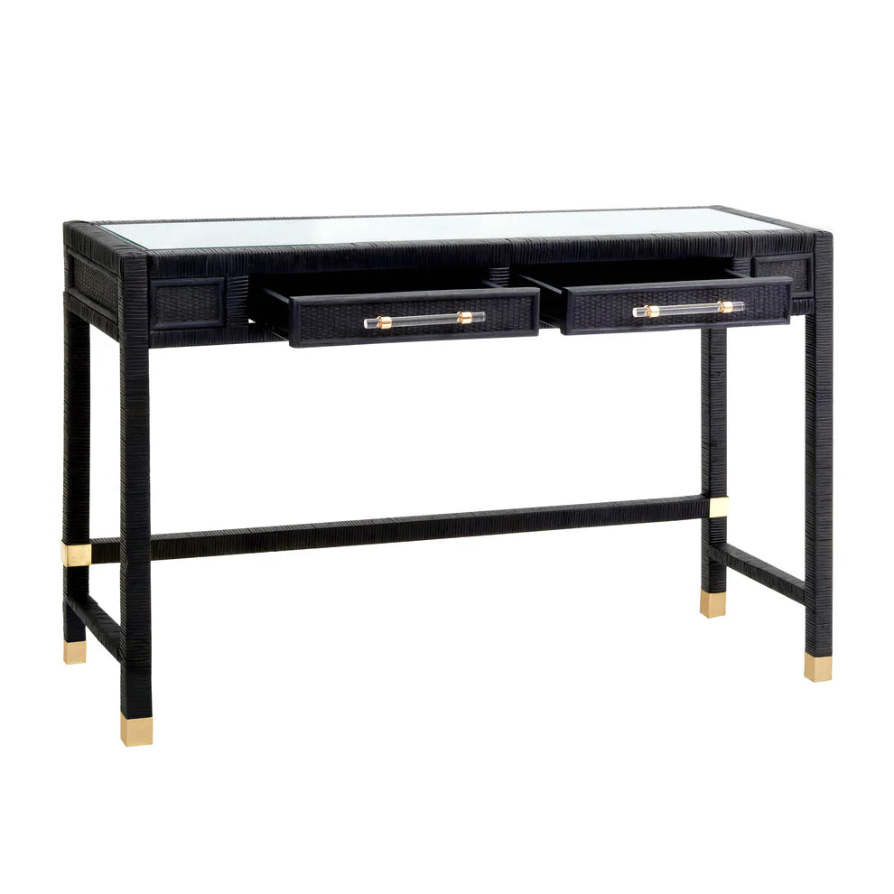 Amara Natural Rattan Desk