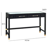 Amara Natural Rattan Desk
