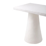 Dayana 68.5" Desk in Faux Plaster