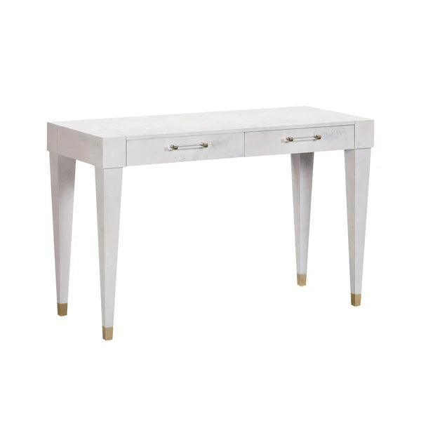Brandyss Natural Burl Work Desk