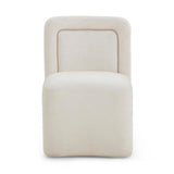 Dolce Performance Velvet Rolling Desk Chair - View 11
