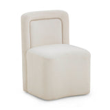 Dolce Performance Velvet Rolling Desk Chair - View 9