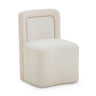 Dolce Performance Velvet Rolling Desk Chair - View 9