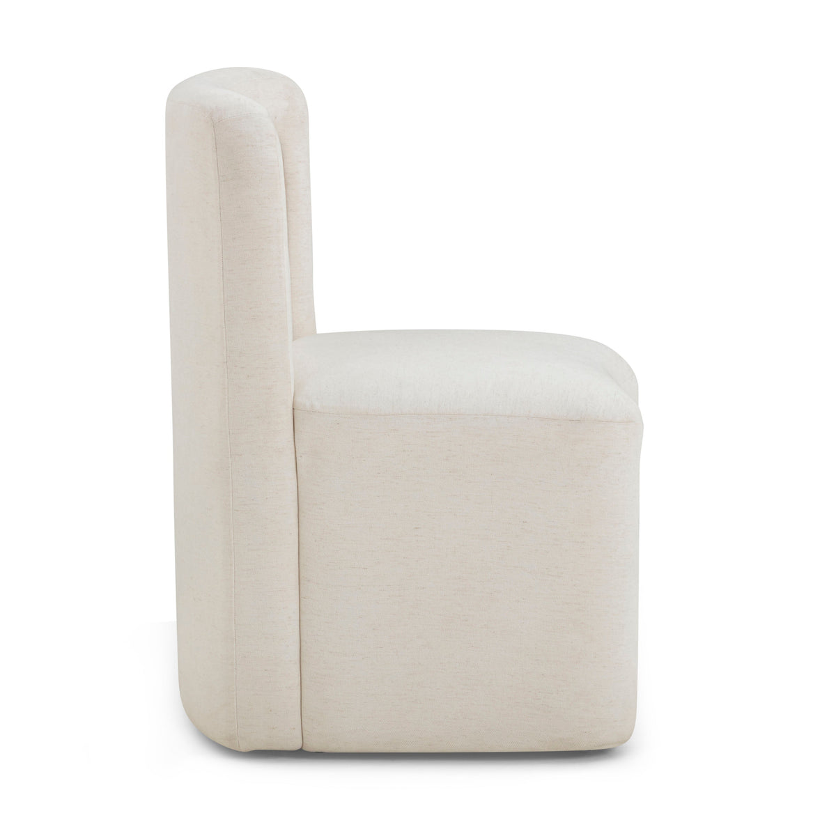 Dolce Performance Velvet Rolling Desk Chair - View 10