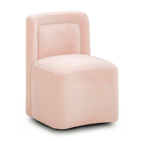 Dolce Performance Velvet Rolling Desk Chair - View 16
