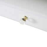 Janie 52" Lacquer 3-Drawer Desk