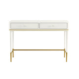 Mariah 46" 2-Drawer Desk