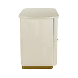 Francesca 58" 3-Drawer Desk