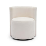 Alyssa Upcycled Velvet Rolling Desk Chair