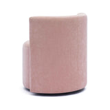 Alyssa Upcycled Velvet Rolling Desk Chair