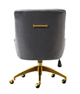 Beatrix Velvet Office Swivel Chair