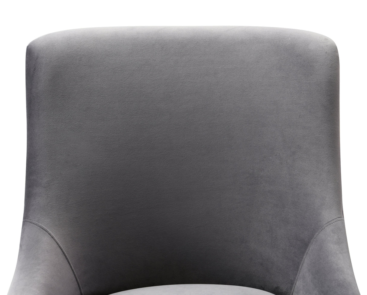 Beatrix Velvet Office Swivel Chair
