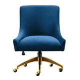 Beatrix Performance Velvet Office Swivel Chair - View 29