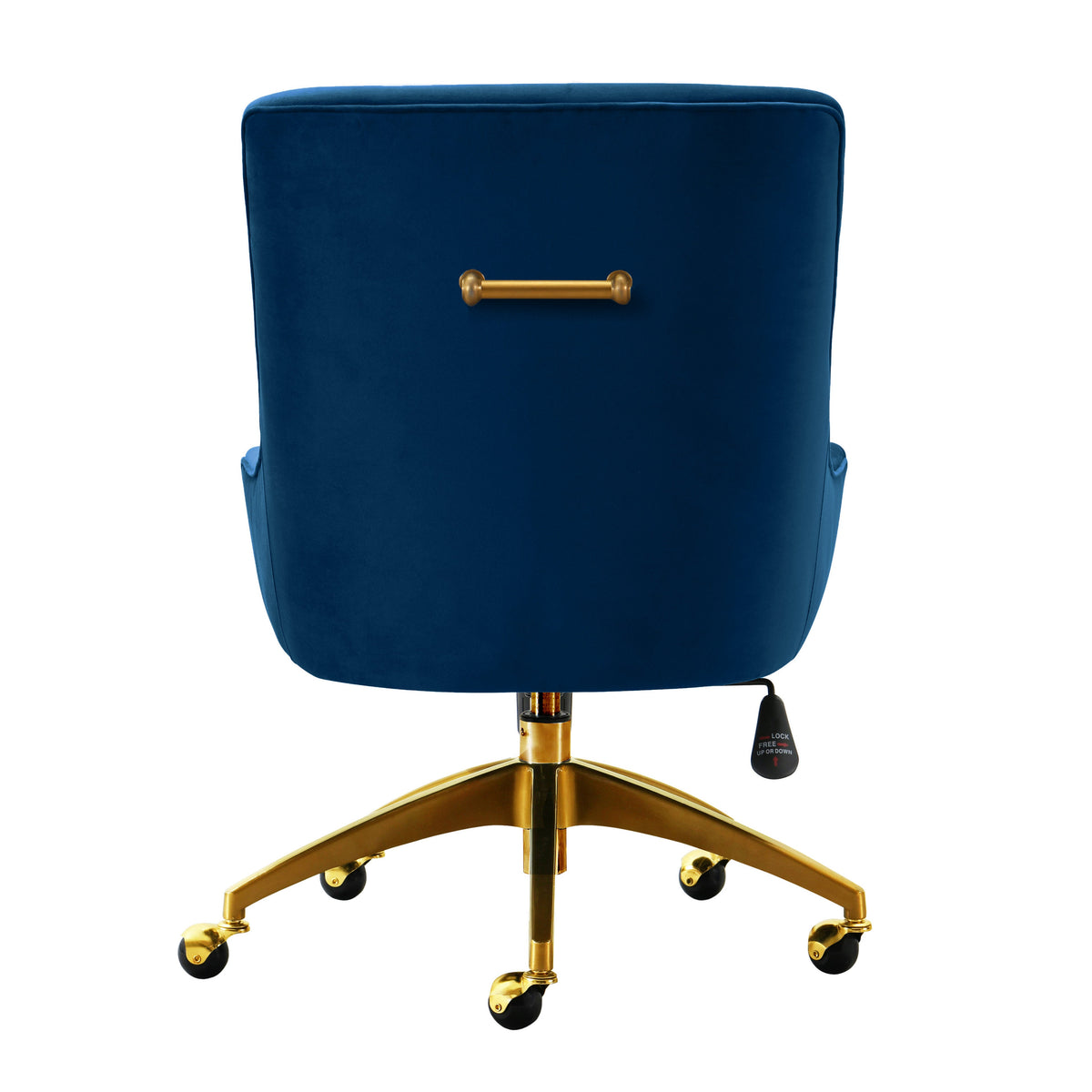 Beatrix Performance Velvet Office Swivel Chair - View 30