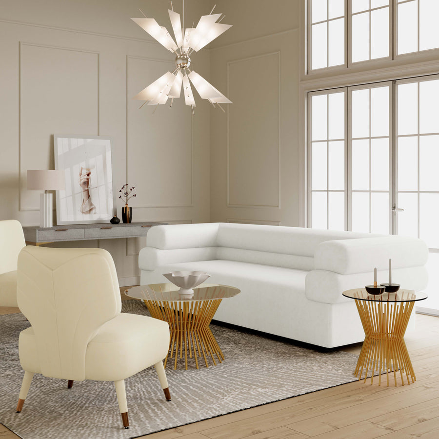 Elsa 98" Upholstered Sofa