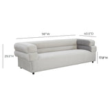 Elsa 98" Upholstered Sofa