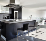 Parma Performance Vegan Leather Counter Stool - Set of 2