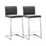 Parma Performance Vegan Leather Counter Stool - Set of 2