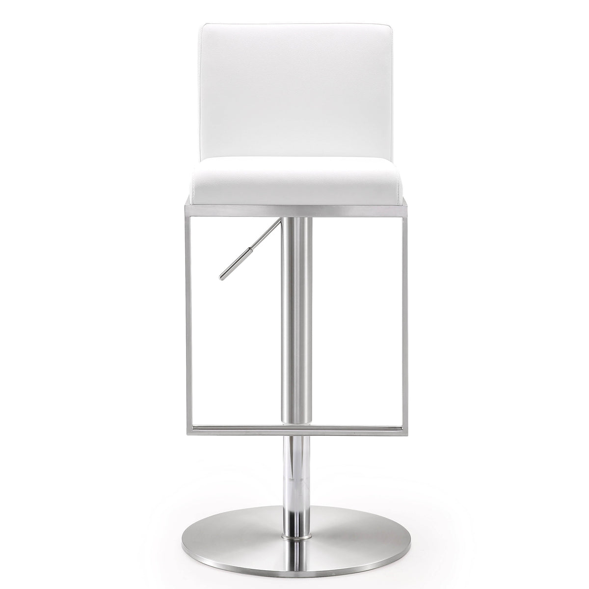 Amalfi Performance Vegan Leather Adjustable Stool - View 11