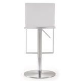 Amalfi Performance Vegan Leather Adjustable Stool - View 13