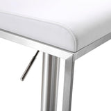 Amalfi Performance Vegan Leather Adjustable Stool