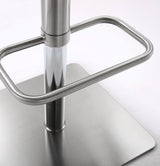 Bari Performance Vegan Leather Adjustable Stool