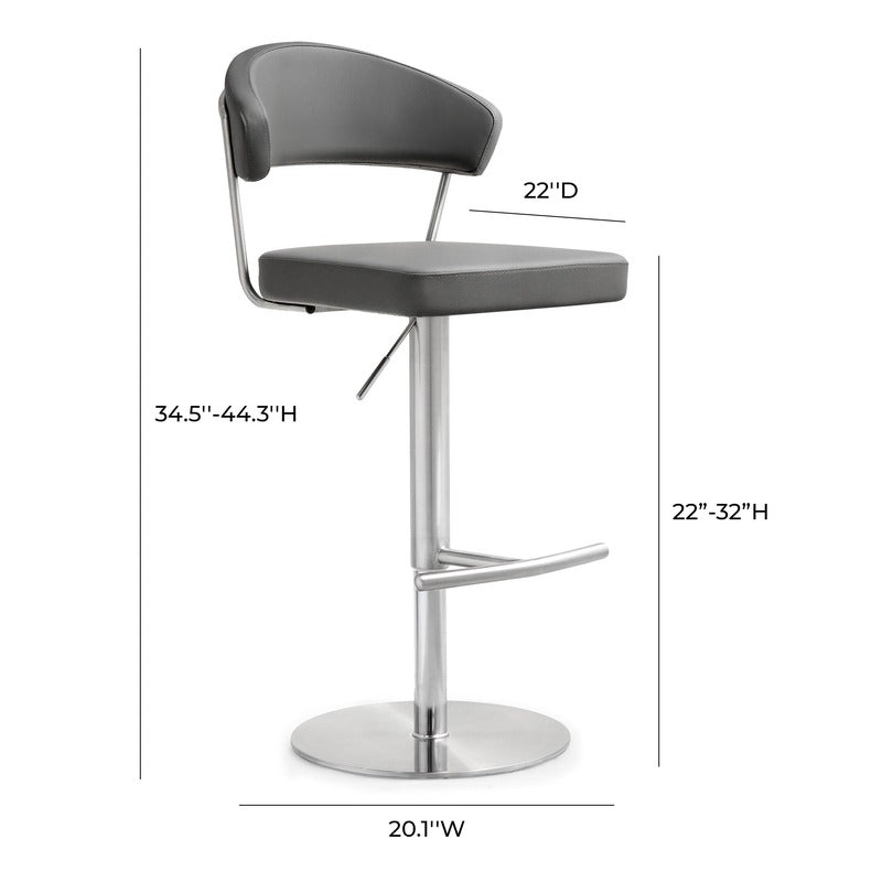 Cosmo Performance Vegan Leather Adjustable Stool