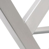 Denmark Performance Vegan Leather Stool with Silver Base - Set of 2