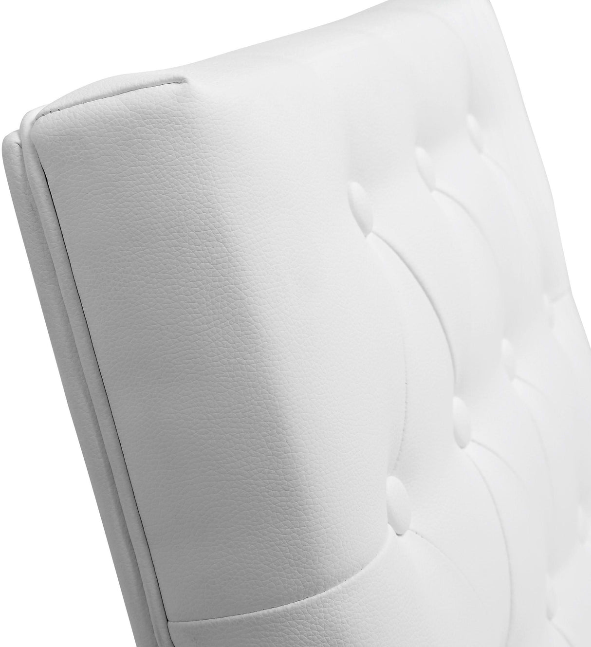 Helsinki White Performance Vegan Leather Stool - Set of 2