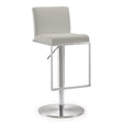 Amalfi Performance Vegan Leather Adjustable Stool - View 2
