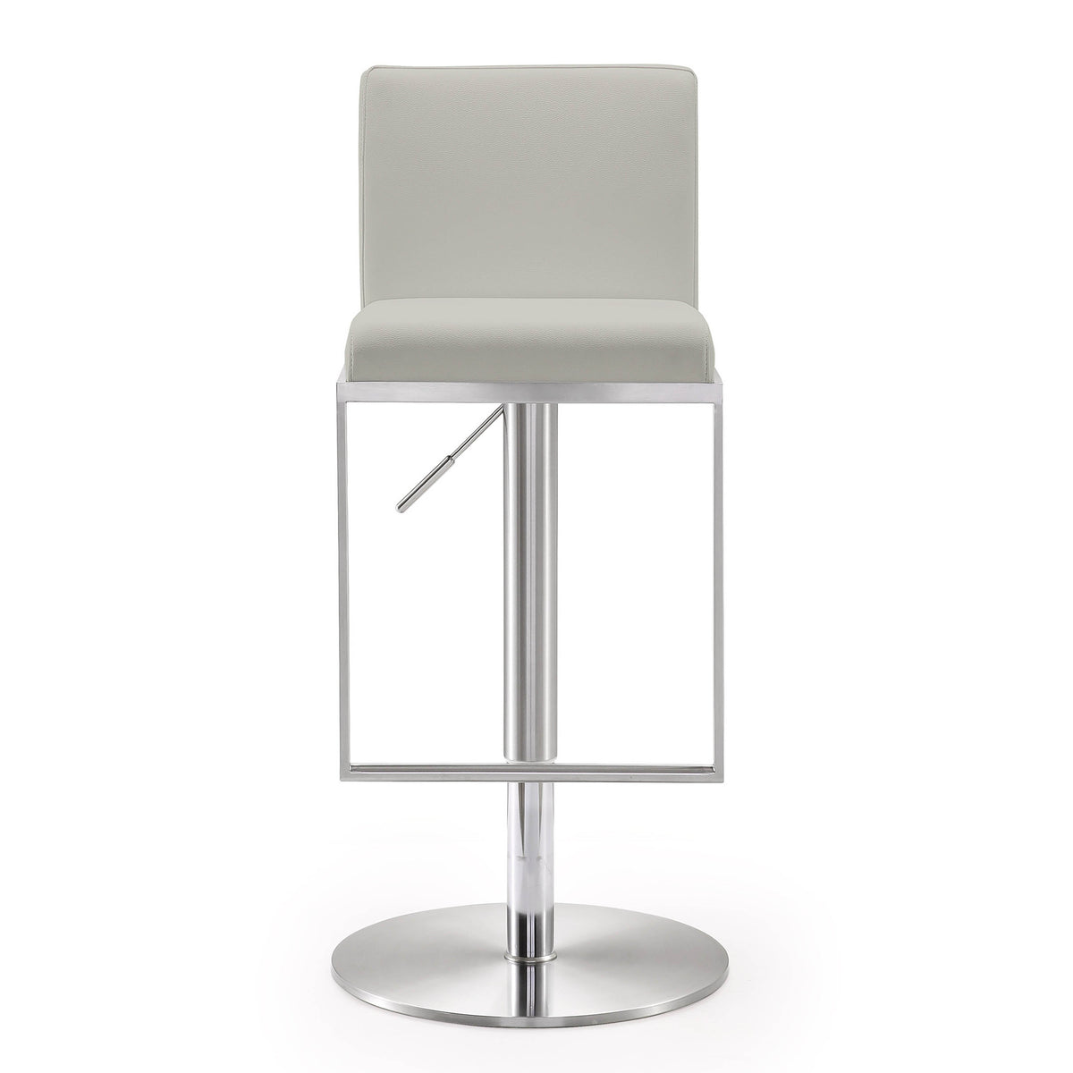 Amalfi Performance Vegan Leather Adjustable Stool - View 3