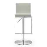 Amalfi Performance Vegan Leather Adjustable Stool - View 3