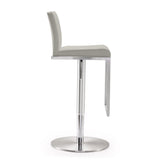 Amalfi Performance Vegan Leather Adjustable Stool - View 4