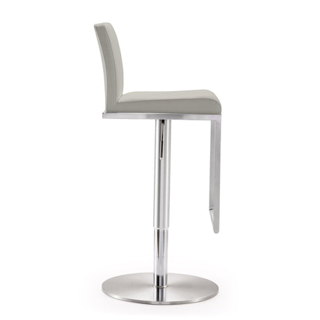 Amalfi Performance Vegan Leather Adjustable Stool - View 4