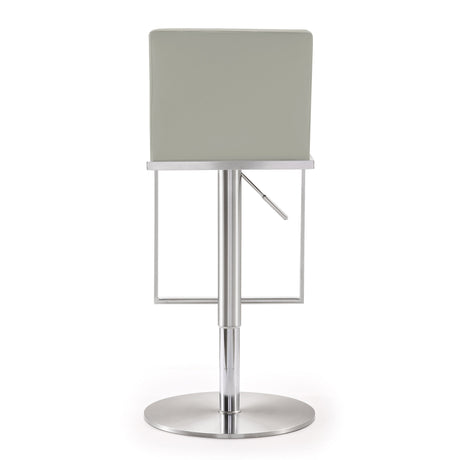 Amalfi Performance Vegan Leather Adjustable Stool - View 5