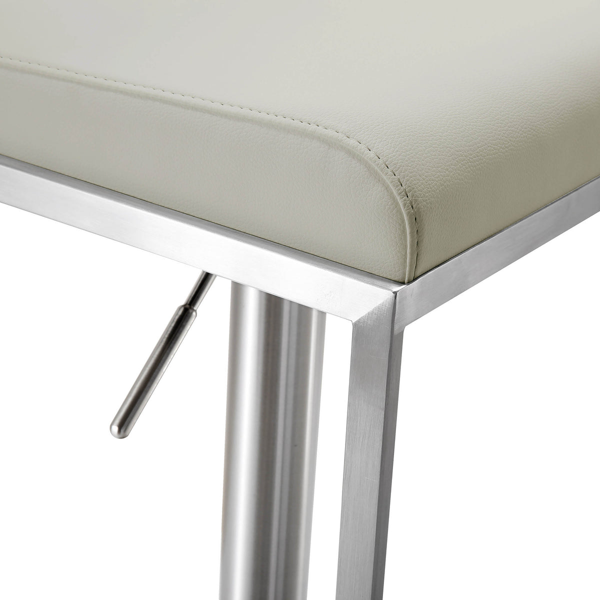Amalfi Performance Vegan Leather Adjustable Stool - View 7