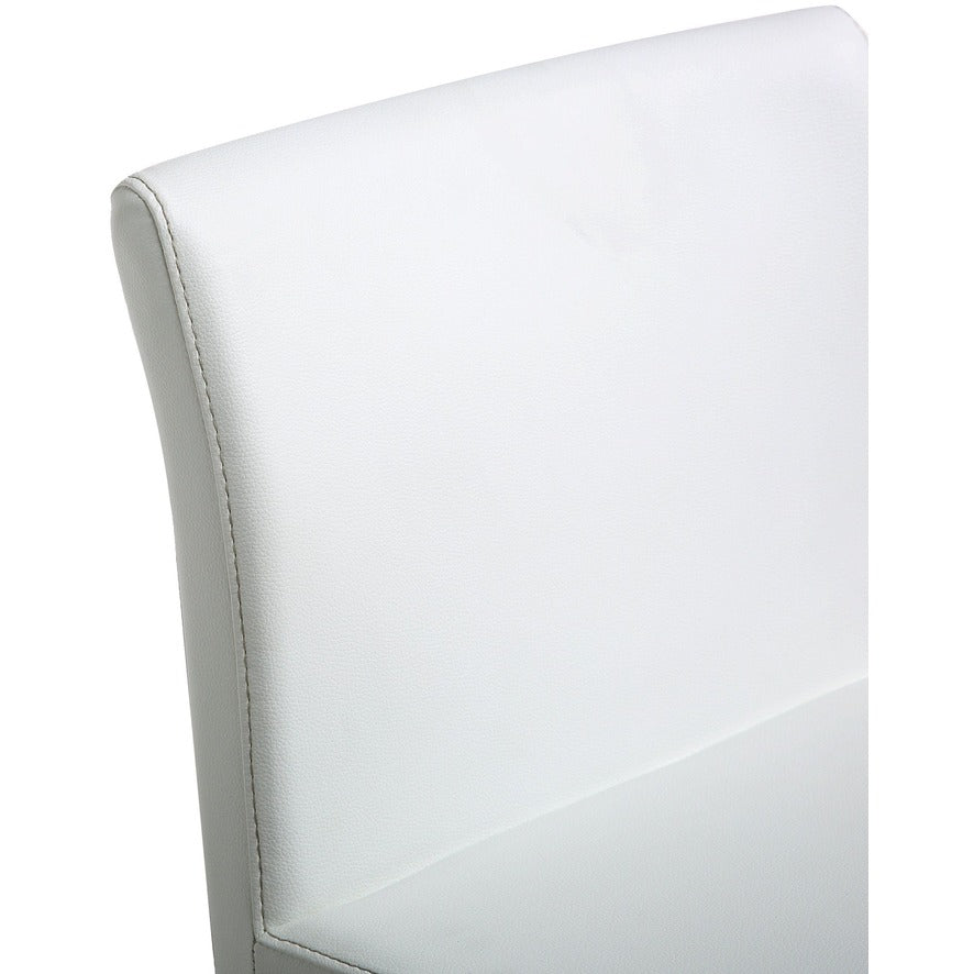 Denmark Performance Vegan Leather Stool with Gold Base - Set of 2