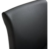 Denmark Performance Vegan Leather Stool with Gold Base - Set of 2