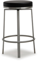 Pratt Performance Vegan Leather Swivel Counter Stool - Set of 2