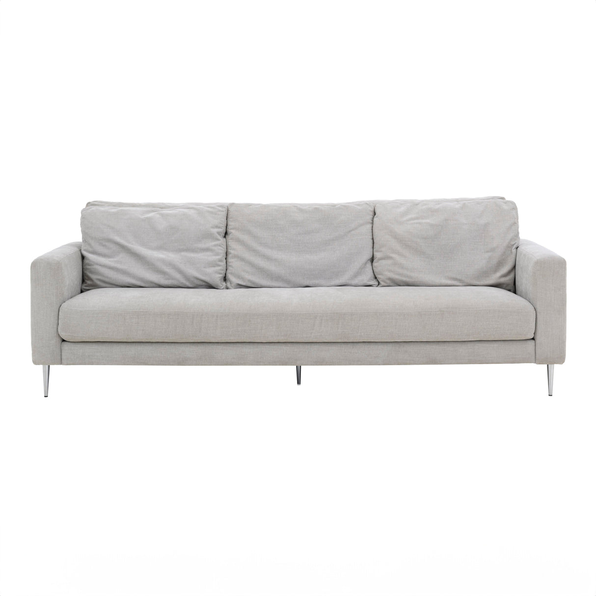 Vari 90" Textured Velvet Lounge Sofa