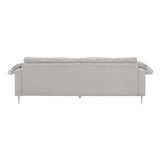 Vari 90" Textured Velvet Lounge Sofa